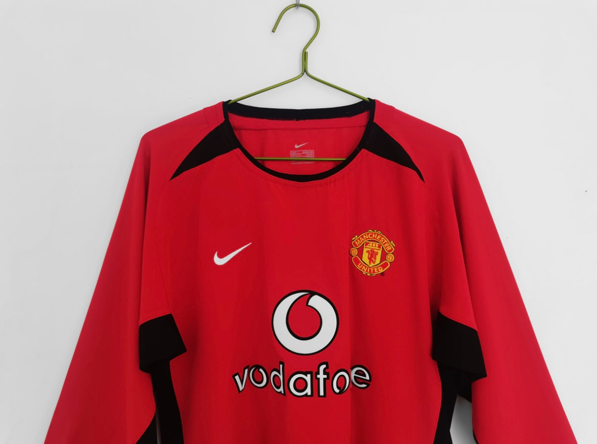 Manchester United 2003/04 Domicile à manches longues